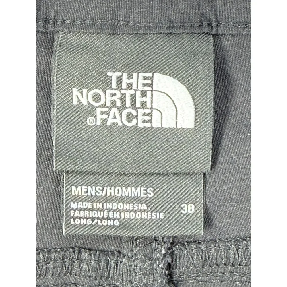 The North Face Mens Exploration Cargo Shorts Size 38 Black Hiking Athletic